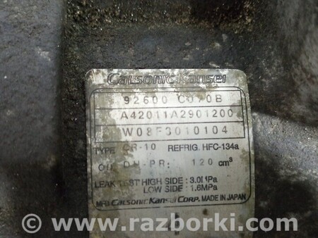 ФОТО Компрессор кондиционера для Nissan Note E12 (2012-2019) Киев