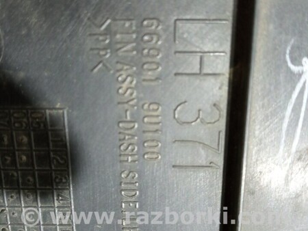 ФОТО Накладка порога ліва для Nissan Note E12 (2012-2019) Киев