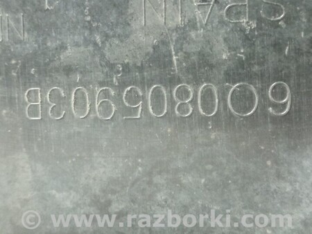 ФОТО Спойлер переднього бампера для Volkswagen Polo Киев