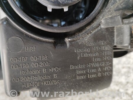 ФОТО Фара Правая для Toyota Yaris (15-20) Киев