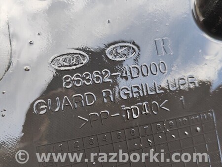 ФОТО Накладка верхней панели для KIA Carnival 2 (2006-2014) Київ