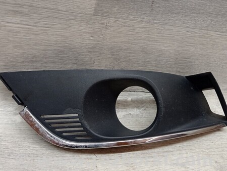 ФОТО Накладка заглушка решітка хром туманки ПТФ переднього для Renault Megane 4 Киев