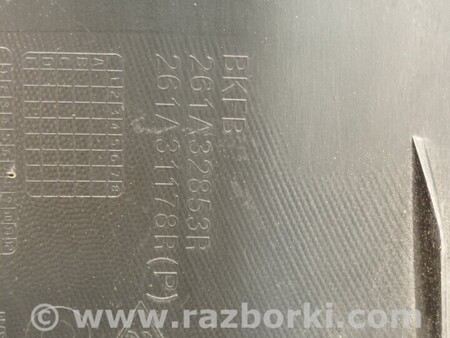 ФОТО Накладка заглушка решітка хром туманки ПТФ переднього для Renault Megane 4 Киев