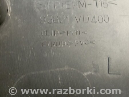 ФОТО Расширитель накладка арка заднего крыла левая для Nissan Qashqai (07-14) Київ