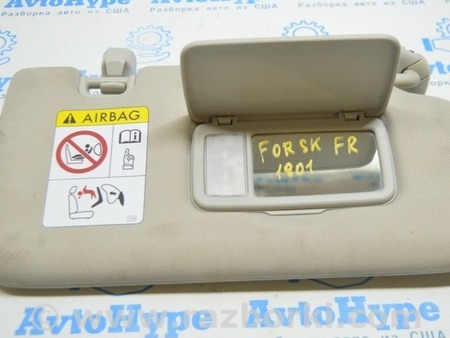 ФОТО Козырек правый для Subaru Forester SK (2018-2024) Одесса