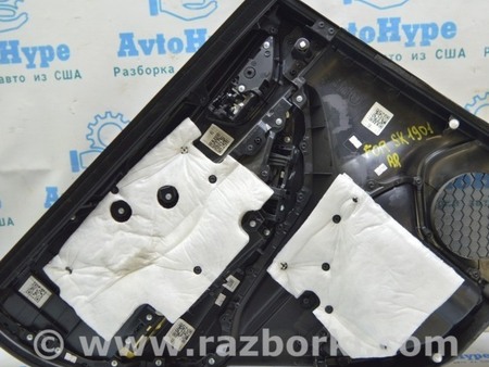 ФОТО Обшивка двери (карточка) зад прав черная кожа для Subaru Forester SK (2018-2024) Одесса