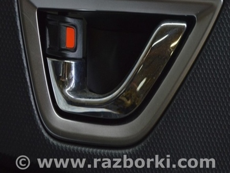 ФОТО Обшивка двери (карточка) зад лев черная кожа для Subaru Forester SK (2018-2024) Одесса