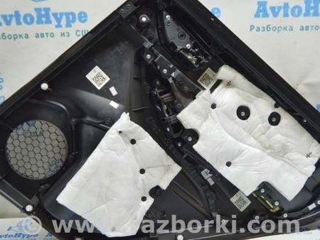 ФОТО Обшивка двери (карточка) зад лев черная кожа для Subaru Forester SK (2018-2024) Одесса