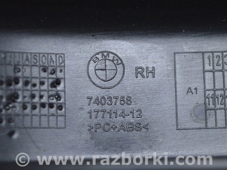 ФОТО Накладка петли двери багажника правая для BMW X3 G01 Одесса