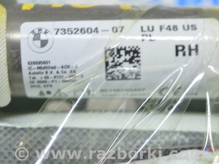 ФОТО Подушка безопасности боковая шторка правая для BMW X1 F48 Одесса