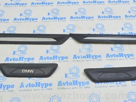 ФОТО Накладка порога внешняя передняя левая с хром молдингом для BMW X1 F48 Одесса