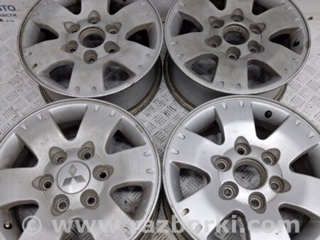 ФОТО Диски титан комплект R16 для Mitsubishi Pajero Wagon 3 Киев