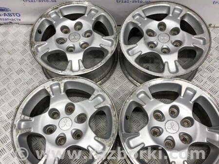 ФОТО Диски титан комплект R16 для Mitsubishi Pajero Wagon 3 Киев