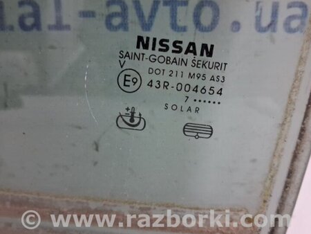 ФОТО Стекло двери заднее левое для Nissan Navara D40 Киев
