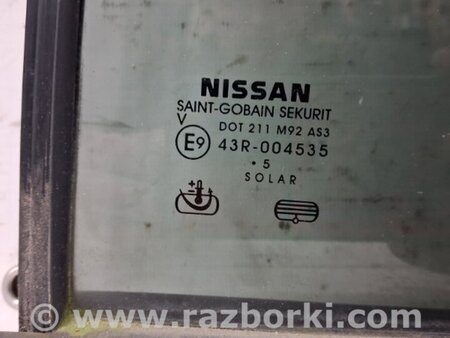 ФОТО Стекло двери задней левой (форточка) для Nissan Pathfinder R51 Киев