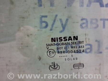 ФОТО Стекло двери задней правой (форточка) для Nissan Pathfinder R51 Киев