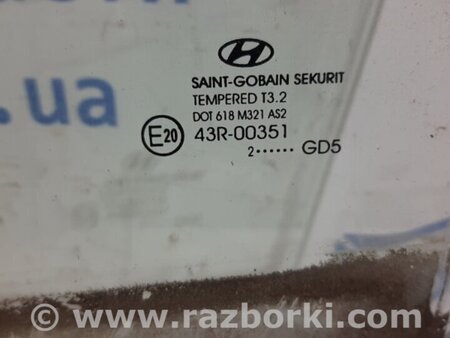 ФОТО Стекло двери заднее левое для Hyundai i30 GD Киев