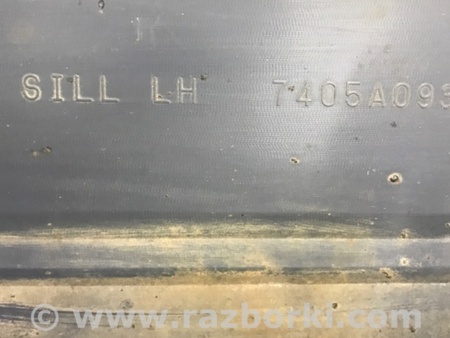 ФОТО Накладка порога внешняя левая для Mitsubishi Pajero Wagon 4 Киев