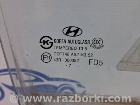 ФОТО Стекло двери переднее правое для Hyundai i30 FD Киев