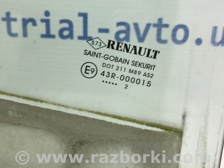 ФОТО Стекло двери заднее правое для Renault Megane 3 Киев