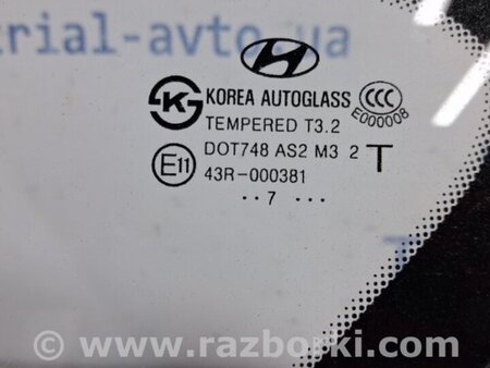 ФОТО Стекло в кузов заднее левое для Hyundai i30 FD Киев