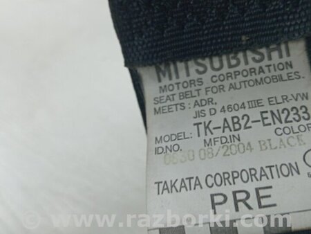 ФОТО Ремень безопасности передний правый для Mitsubishi Pajero Wagon 3 Киев