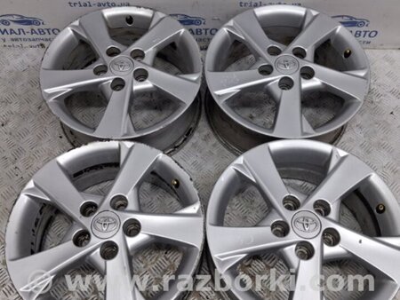 ФОТО Диски титан комплект R16 для Toyota Auris E150 (10.2006-11.2012) Київ