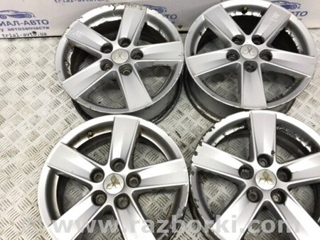 ФОТО Диски титан комплект R16 для Mitsubishi Lancer X 10 (08-17) Киев