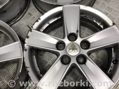 ФОТО Диски титан комплект R16 для Mitsubishi Lancer X 10 (08-17) Киев