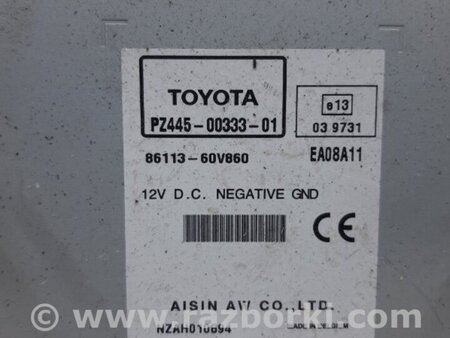 ФОТО магнитофон для Toyota Avensis T270 (10.2008-12.2012) Киев
