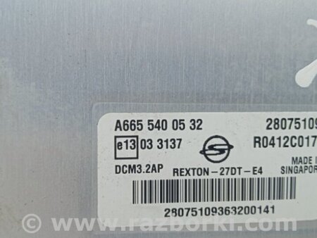 ФОТО Блок управления двигателем для SsangYong Rexton Киев