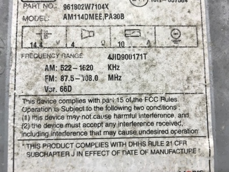 ФОТО магнитофон для Hyundai Santa Fe DM (12-18) Киев