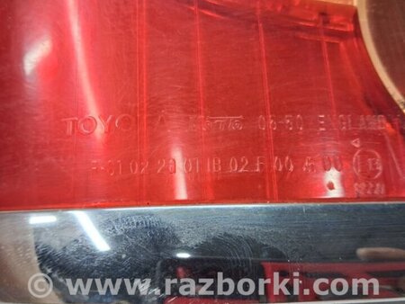 ФОТО Фонарь задний внешний левый для Toyota Avensis T250 (02.2003-10.2009) Киев