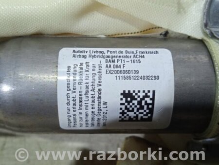 ФОТО Airbag потолка(шторка) правый для Ford Focus 3 (01.2010 - 03.2018) Київ