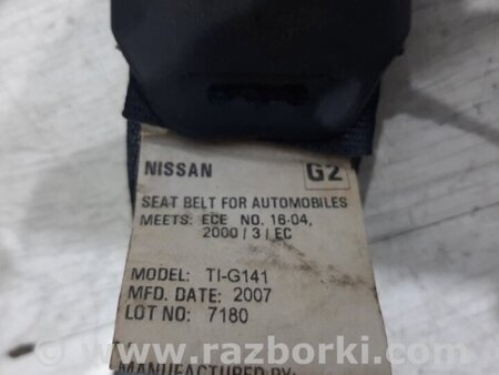 ФОТО Ремень безопасности передний правый для Nissan Tiida/Versa C11 Киев
