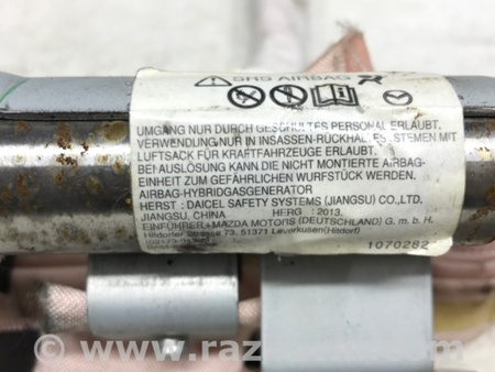 ФОТО Airbag потолка(шторка) левый для Mazda 6 GJ (2012-...) Киев