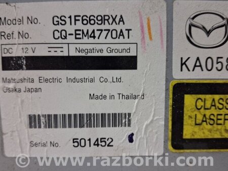 ФОТО магнитофон для Mazda 6 GH (2008-...) Киев