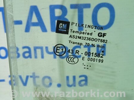 ФОТО Стекло двери заднее правое для Opel Astra J (2009-2016) Киев