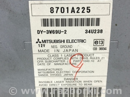 ФОТО магнитофон для Mitsubishi Lancer X 10 (08-17) Киев