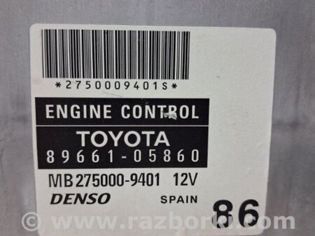 ФОТО Блок управления двигателем для Toyota Avensis T250 (02.2003-10.2009) Киев