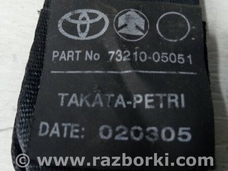 ФОТО Ремень безопасности передний правый для Toyota Avensis T250 (02.2003-10.2009) Киев
