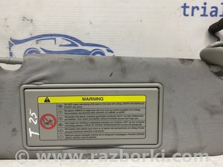 ФОТО Козырек солнцезащитный правый для Toyota Avensis T250 (02.2003-10.2009) Киев