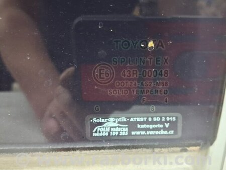 ФОТО Стекло двери заднее левое для Toyota Avensis T250 (02.2003-10.2009) Киев