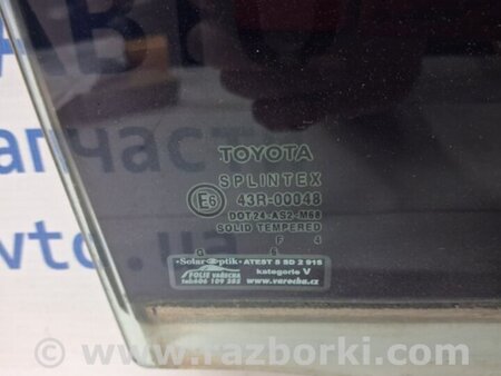ФОТО Стекло двери заднее правое для Toyota Avensis T250 (02.2003-10.2009) Киев
