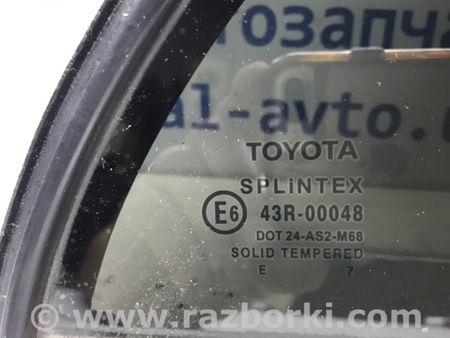 ФОТО Стекло двери задней правой (форточка) для Toyota Avensis T250 (02.2003-10.2009) Київ