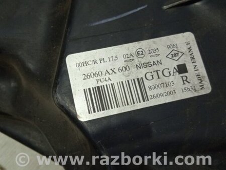 ФОТО Фара Правая для Nissan Micra K12 (2002-2010) Киев