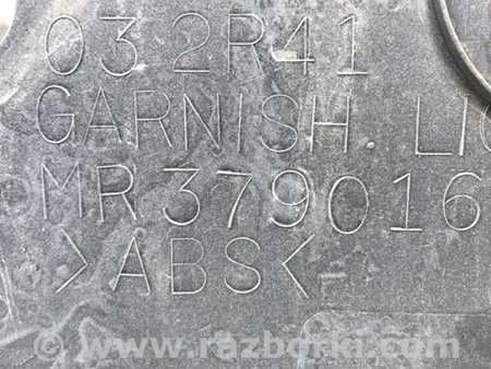 ФОТО Накладка крышки багажника для Mitsubishi Lancer IX 9 (03-07) Киев