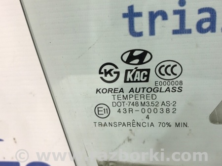 ФОТО Стекло двери переднее правое для Hyundai Tucson (04-10) Киев