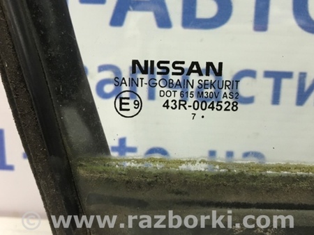 ФОТО Стекло двери задней правой (форточка) для Nissan Tiida/Versa C11 Киев