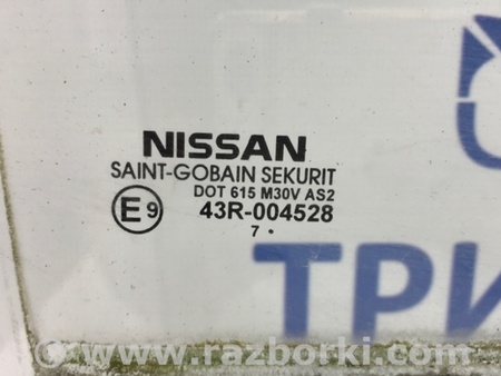 ФОТО Стекло двери заднее правое для Nissan Tiida/Versa C11 Київ
